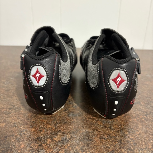 Women’s Specialized BG Bicycle Shoes Size 8.5 EUC Black Grey - Picture 7 of 16